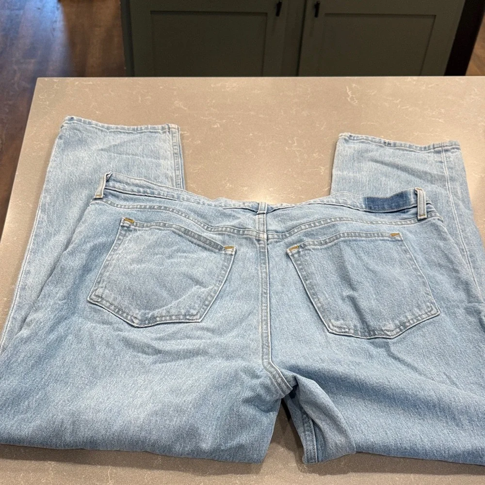 Abercrombie & Fitch Light Blue High Rise Women Jeans - Picture 6 of 7